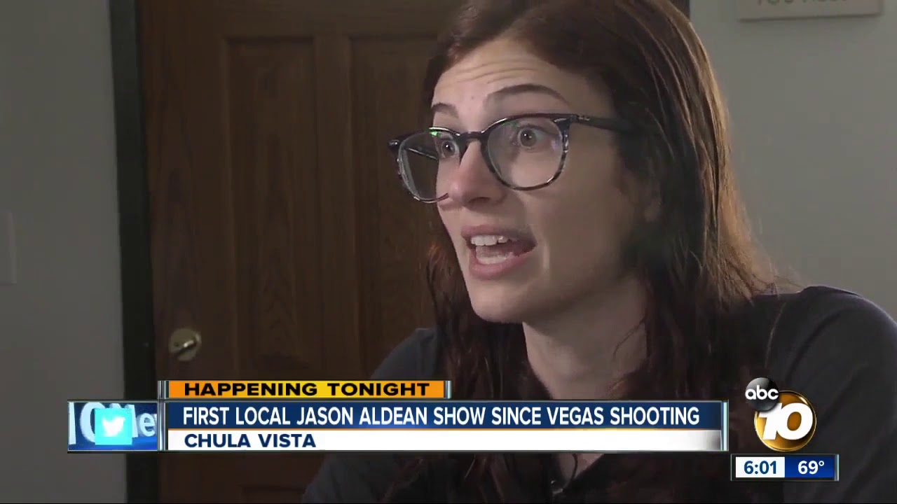 Route 91 survivors at Aldean concert