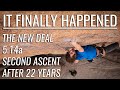 Hard Joshua Tree Rock Climb Gets Second Ascent After 22 Years - The New Deal 5.14 - A Climbing Story