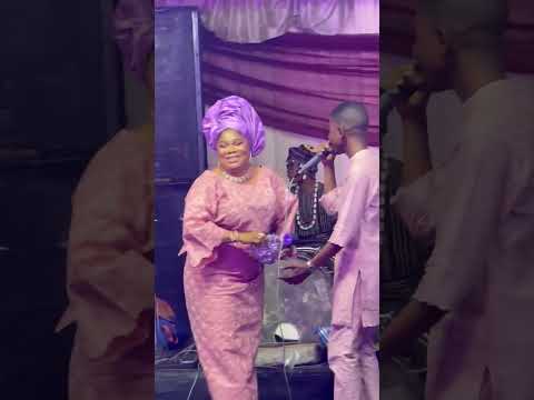 Wasiu Haruna Ishola Last Son Performing For His Mother On Stage At His Father S Album Launch
