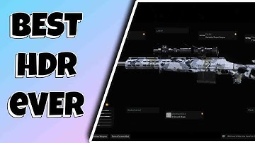*NEW* Best HDR sniper class setup (call of duty modern warfare warzone)