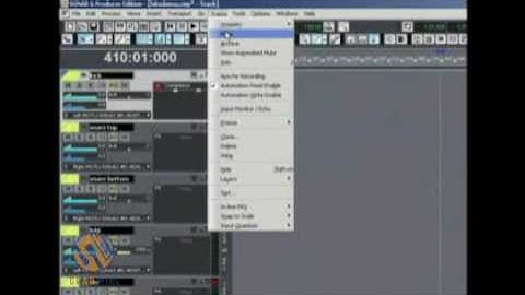 Cakewalk SONAR: Track Templates Tutorial