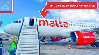 [4K] TR | The Last Air Malta Flight: End of an Era | Airbus A320 | Munich to Malta