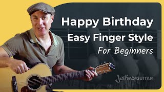 Play Happy Birthday On The Guitar For Beginners