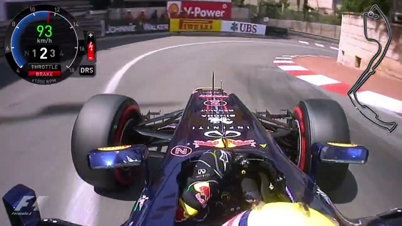 2012 Monaco - Webber Pole