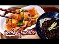 Receta de CERDO AGRIDULCE faciles - Como hacer salsa agridulce con piña estilo coreano - Tangsuyuk