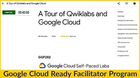 Qwiklabs: A Tour of Qwiklabs and Google Cloud | GSP282 | Google Cloud Platform | #GoogleCloudReady