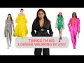 THINGS I AM NO LONGER WEARING IN 2022, TRENDS TO TRY FARFETCH | DadouChic