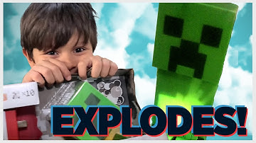 Minecraft Exploding RC Creeper