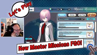 FGO - let's play - New Master Missions [Fate/Grand Order]