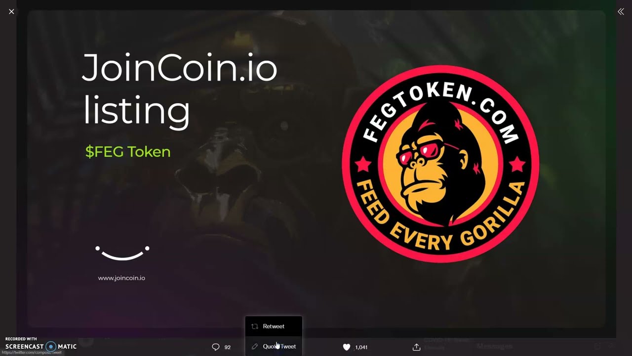 Feg Token |  New Exchange Listing - Feg Token News| Feg Token Update| Feg Token Price Prediction