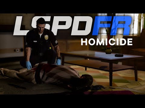 Playing GTA 5 As A LEO 🚨| House Homicide | GTA V LSPDFR (4K HD) 2023
