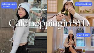 cafe hop w/ me while I practice talking to the camera in public 🍵