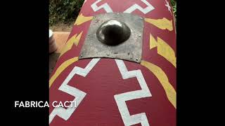 Painting a Roman Shield