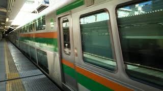 湘南新宿ラインE233系＆E231系🚃E10編成＆S12編成🚃快速 平塚 行き🚃💨