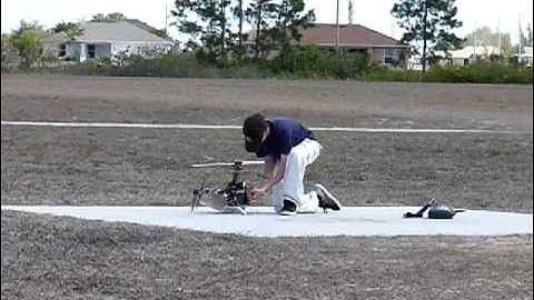 2009 03 08 TRex 600 FuFu70 first loop