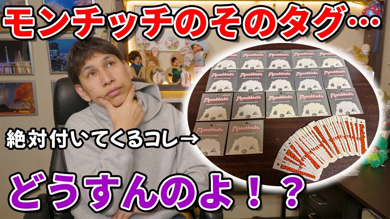 How to make use of the product tag that comes with your Monchhichi