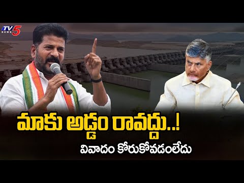 CM Revanth Reddy Sensational Comments Over Telangana Projects | CM Chandrababu Naidu | TV5 News - TV5NEWS