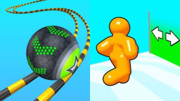 Going Balls vs Tall Man Run - Satisfying Mobile All Level Gameplay Android,iOS