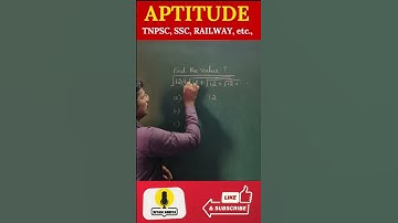 Aptitude #simplification #shortcut #shorts #shortsfeed #tamil #viralvideo