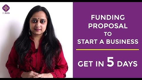 Funding Proposal to Start a Business | Get in 5 days