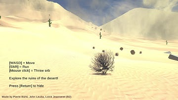 Unity desert and portal prototype