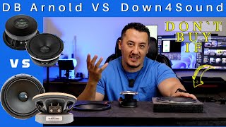 DOWN4SOUND PRO AUDIO 6.5' D4S65 V2 VS Deaf Bonce Arnold 6.5 Midrange speaker sound Battle