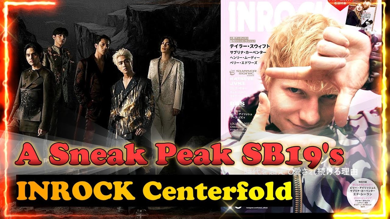 SB19's Japan Pin-Up Poster Is Here! - Grab Your INROCK