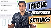 How To Manage Message Notifications In Iphone Se Message Notifications Youtube