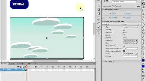 Tutorial Memasukkan Video Pada Desain Media Interaktif di Adobe Flash dengan action Script 3.0