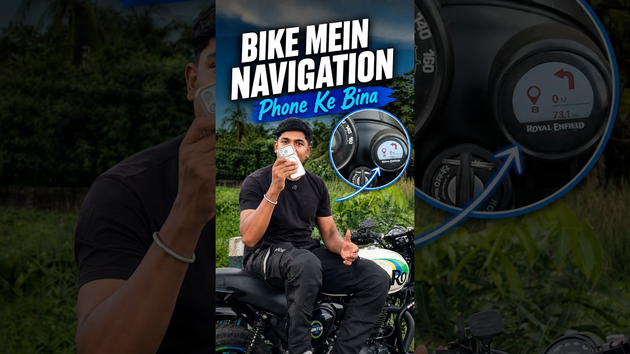 How to Use Navigation on Royal Enfield Without Holding Your Phone | Tripper Setup Guide
