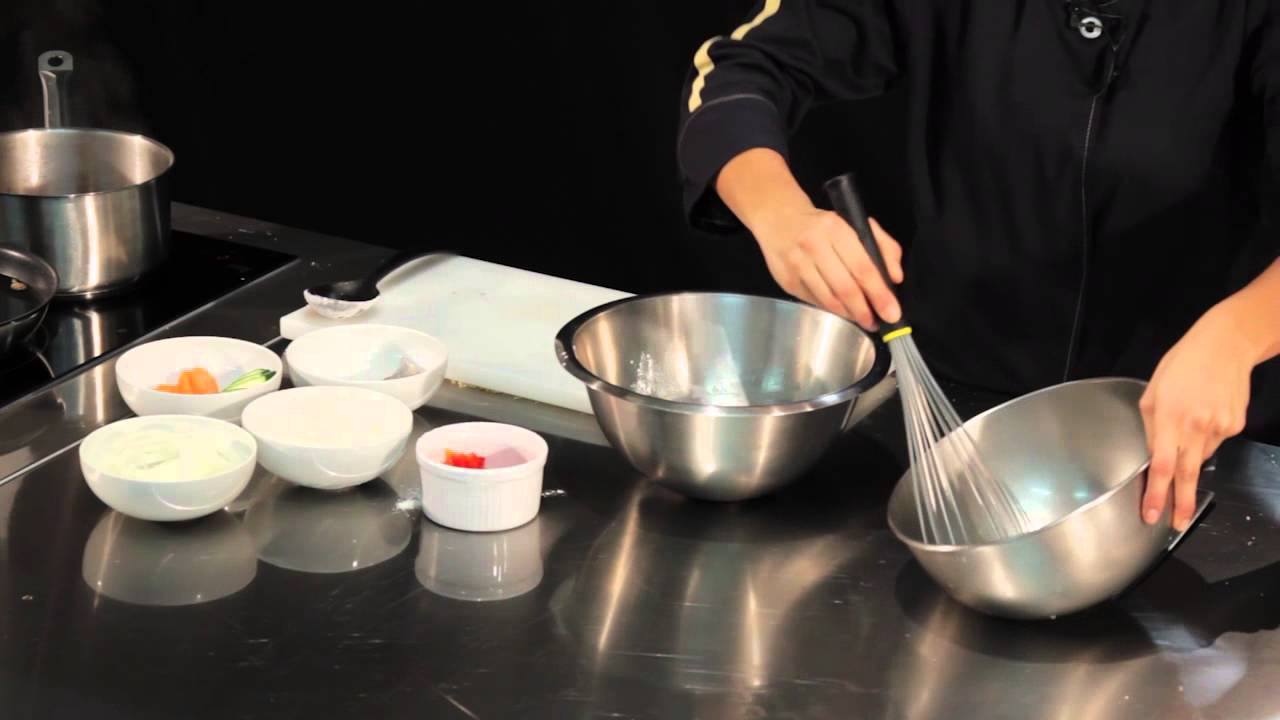 Tempura de Peixe e vegetais c/ molho Agridoce - Receita Baixo Custo