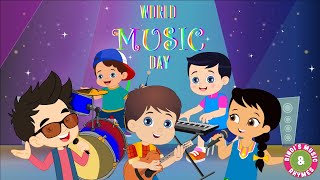 World Music Day 2023 Kids Song Rhymes For Children Bindis Music Rhymes