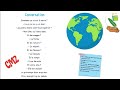 Poésie Conversation Unité 1 La Terre Se Réchauffe Trésor Des Mots Cm2 