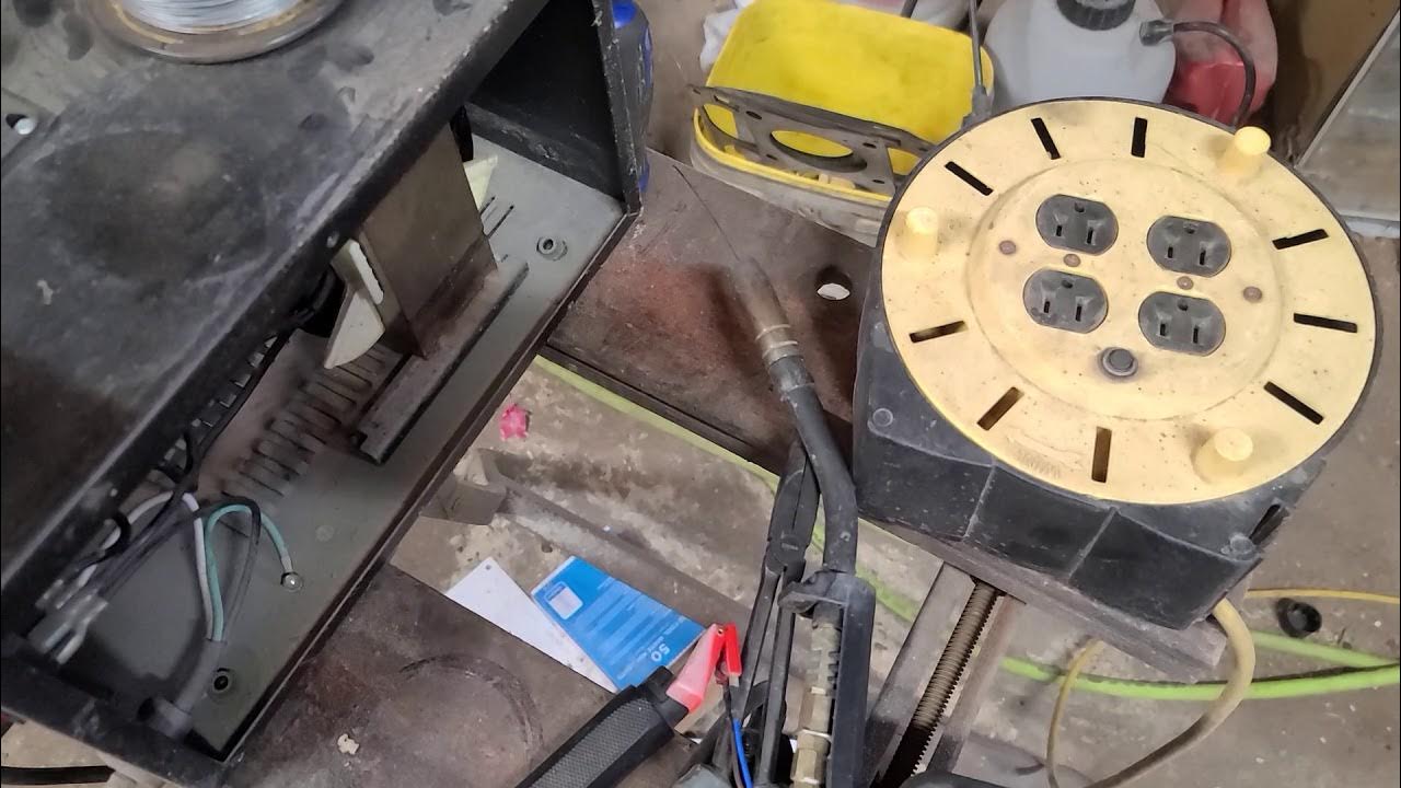 welder won't feed wire no power YouTube