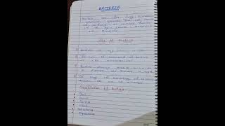 Bacteria! Definition,  size of bacteria,  classification # shorts# notes