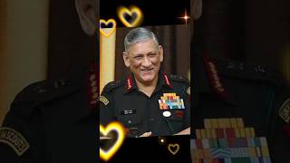 General Bipin Rawat Sir #shorts  #determination #love #army #dedication #india