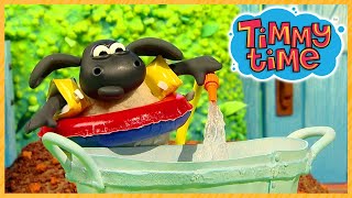 Timmy Makes A Splash 💧 | New Timmy Time Clip | Preschool Cartoon