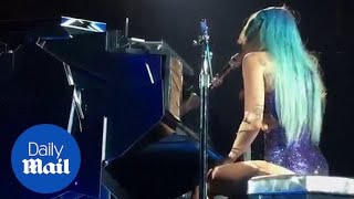 Lady Gaga slams Donald Trump and Mike Pence at Vegas show