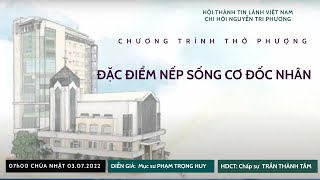 HTTL NGUYỄN TRI PHƯƠNG - Chương trình Thờ Phượng Chúa - 03/07/2022