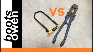 Onguard bike lock Vs bolt cutters, who is tougher?