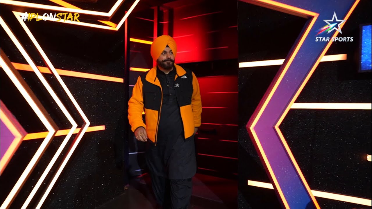 Navjot Singh Sidhu has arrived in the commentary box AGAIN   IPLOnStar