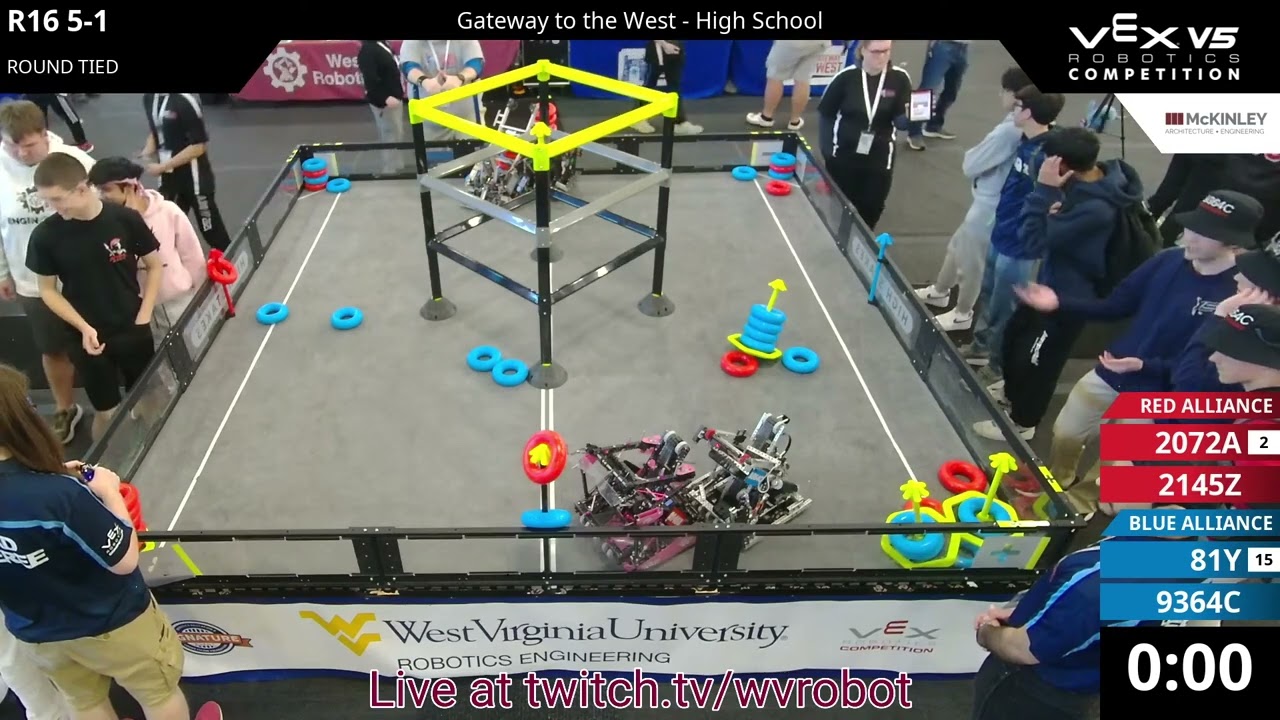 Gateway to the West Sig - High School - R16 #5-1 - 2072A & 2145Z vs 81Y & 9364C - Driver
