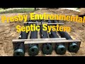 Installing a Presby septic system on a very difficult site with cat excavator and kubota skid steer