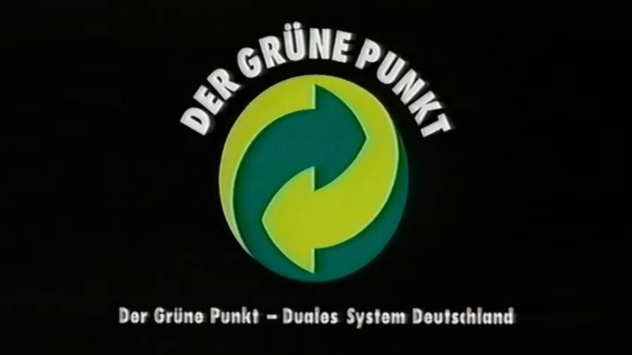 Zug voller Altglas | Der Grüne Punkt 1997