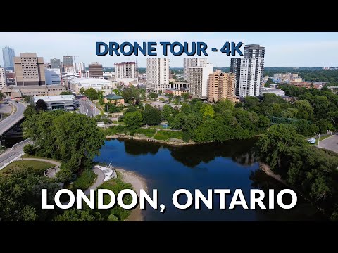 London Ontario Aerial Delight In 4K DJI Mini 2 Skyline Adventure
