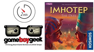 Imhotep The Duel (2-min Allegro) Review with the Game Boy Gee
