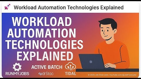 🚀 Workload Automation Technologies Explained | RunMyJobs vs ActiveBatch vs Tidal | Job Flow Labs