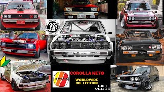 Toyota Corolla KE70  World Wide Best  Collection | CWA VLOGS |