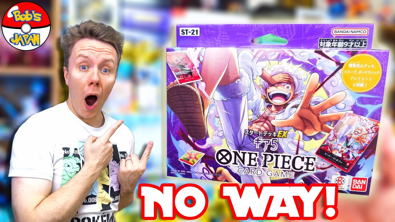 one piece カード21パック One Piece ST21 Deck Unboxing & Review | Rarest Bonus Pack
