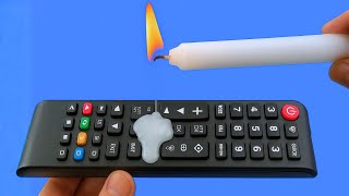 Just Use A Regular Candle And Fix Any Remote Control In Seconds